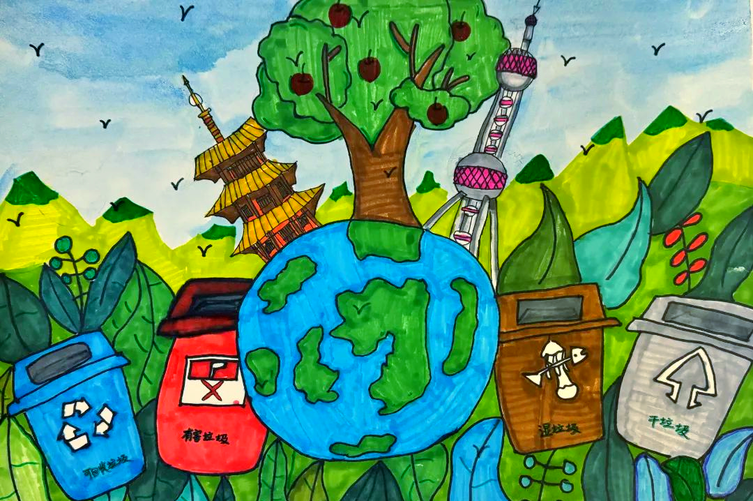 松江区"无废城市"建设创意大赛优秀作品展