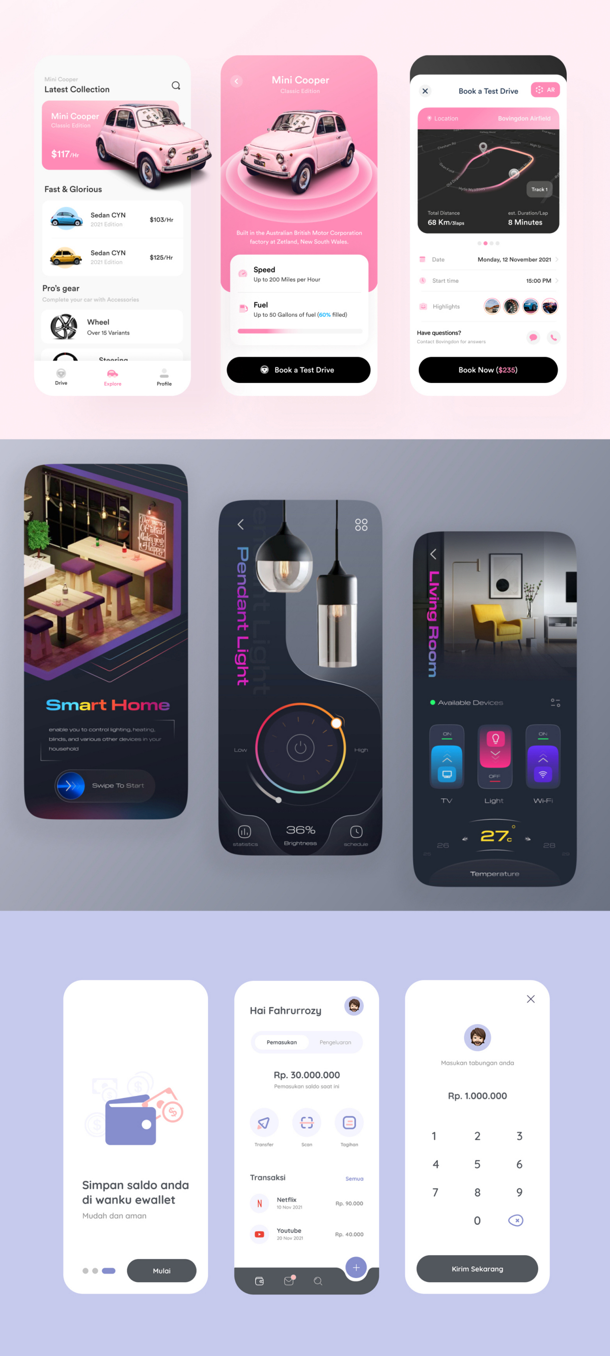 国外app界面设计欣赏!纯粹交互