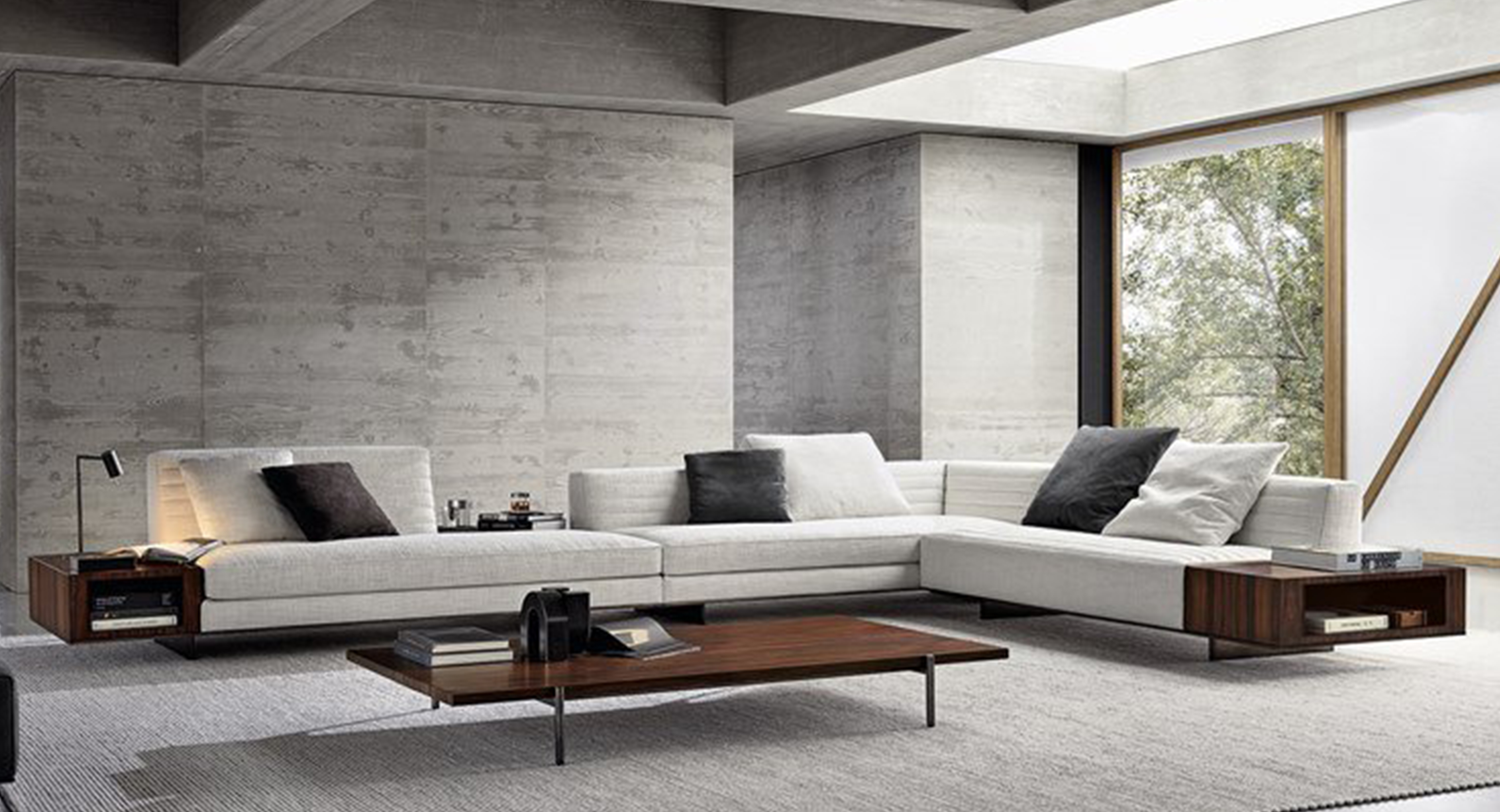 第13期图文 2022年新品 意大利家具 minotti 轻奢极简沙发上市