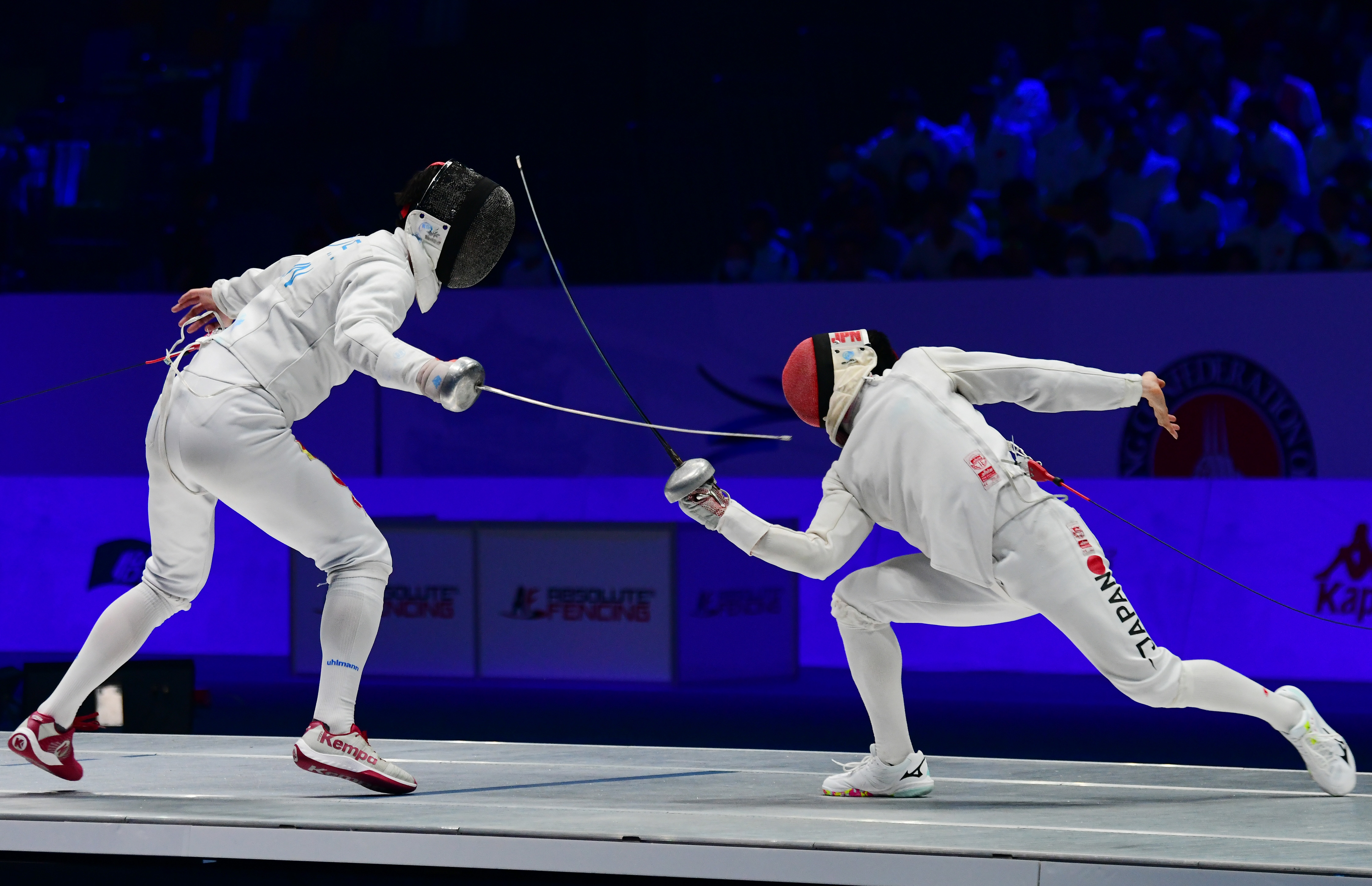 击剑——亚洲锦标赛:中国选手俞乐凡获得银牌