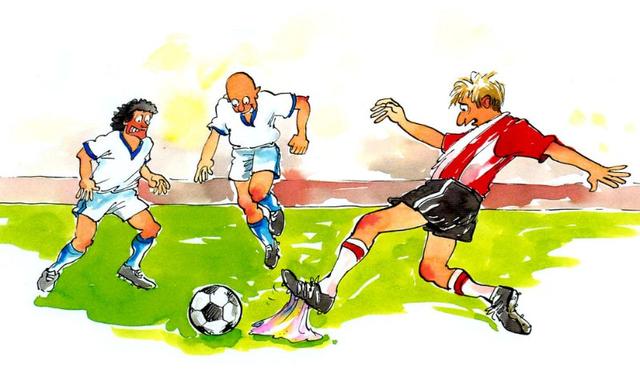 漫世界|幽默漫画欣赏:足球故事