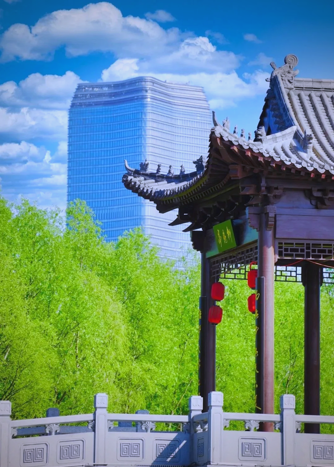 长春市的多处"江南水乡"风光
