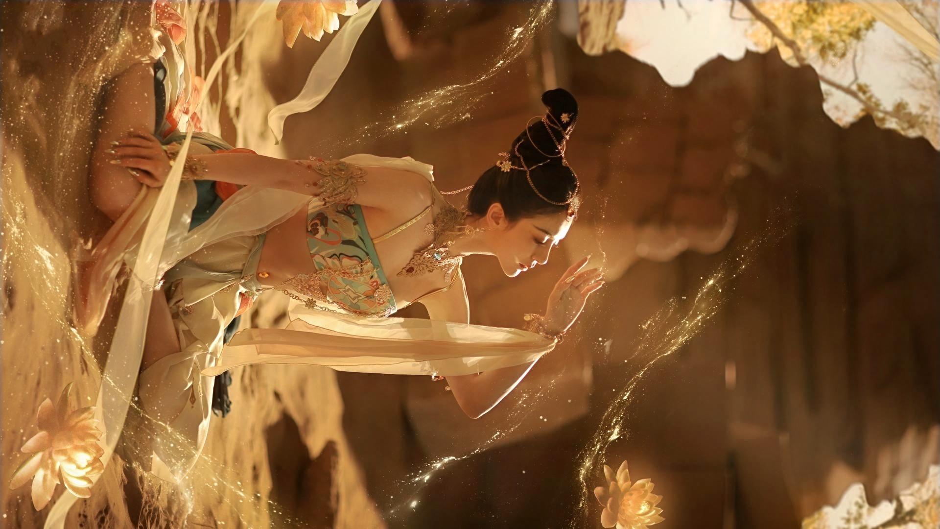 冰清玉洁飞天仙女写真