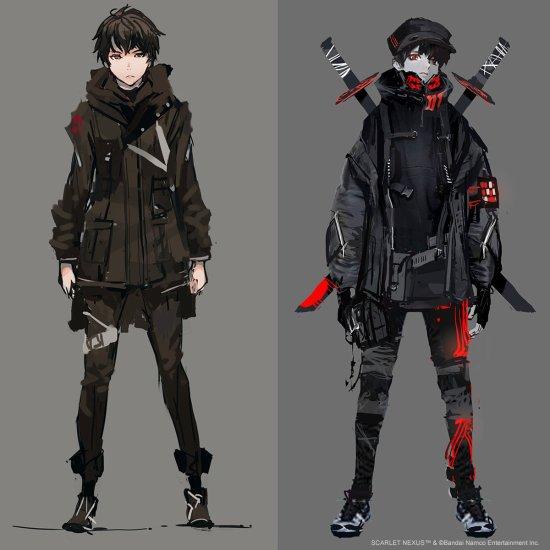 二次元《绯红结系》发售三周年:官方分享未公开概念图