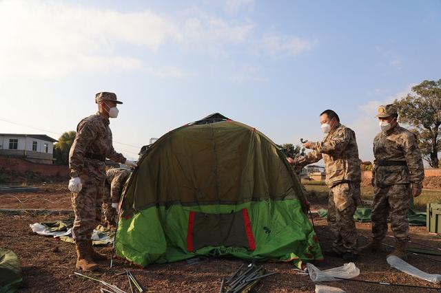 凉山军分区组织开展2023年度开训动员和开训活动