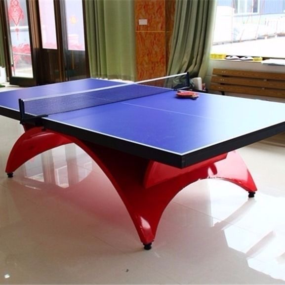 盟特室内家用可折叠乒乓球台标准带轮移动比赛简易乒乓球台案子