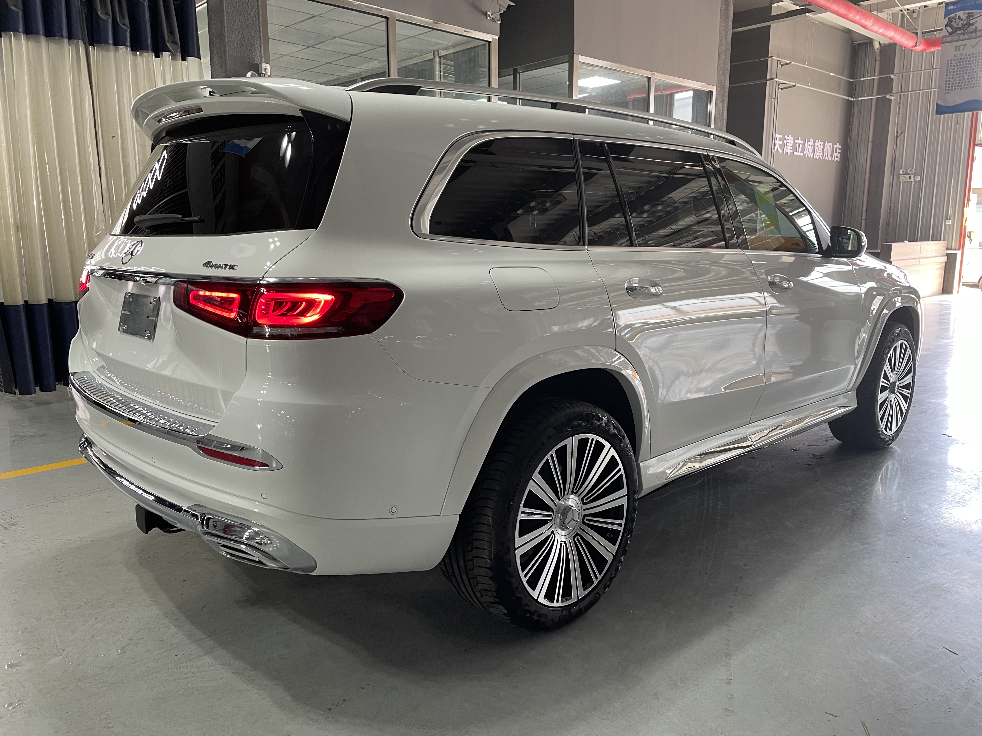 奔驰gls450升级迈巴赫gls600鉴赏