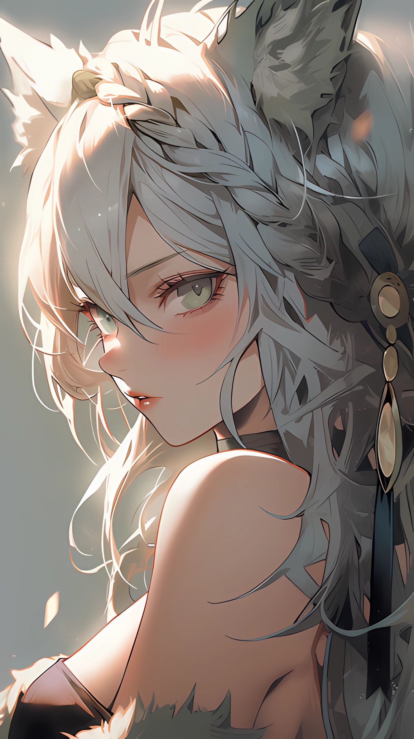 你的动漫世界,ai绘制猫耳美少女!