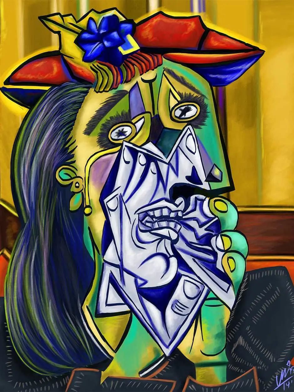 最感人的反战画作之一他的作品《格尔尼卡》被认为是世界上毕加索是20