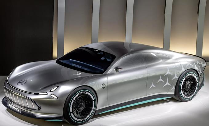 全新奔驰宽体轿车,四座轿跑造型,绝对秒杀特斯拉model s!