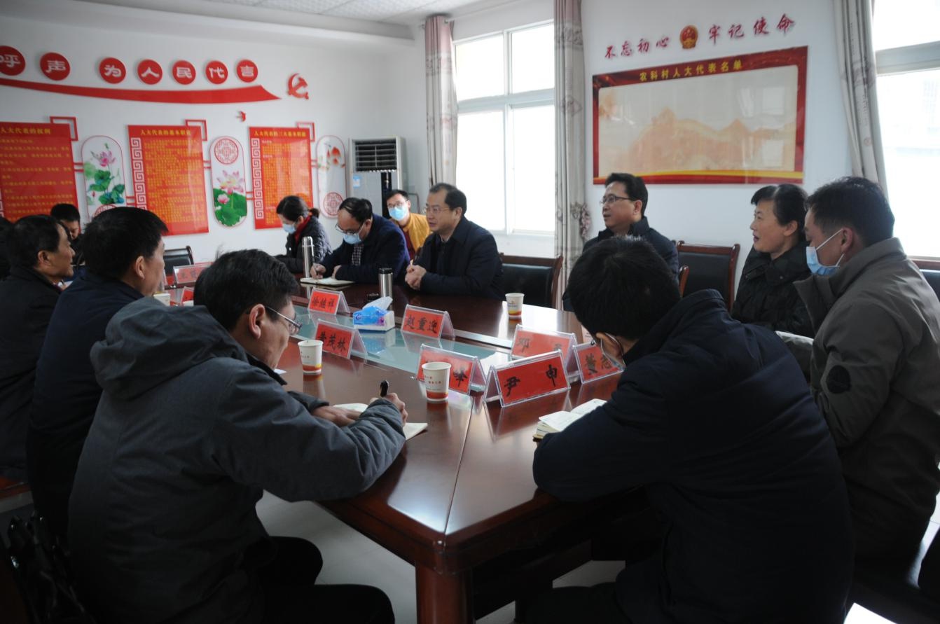 徐继祥走访联系在黄全国人大代表