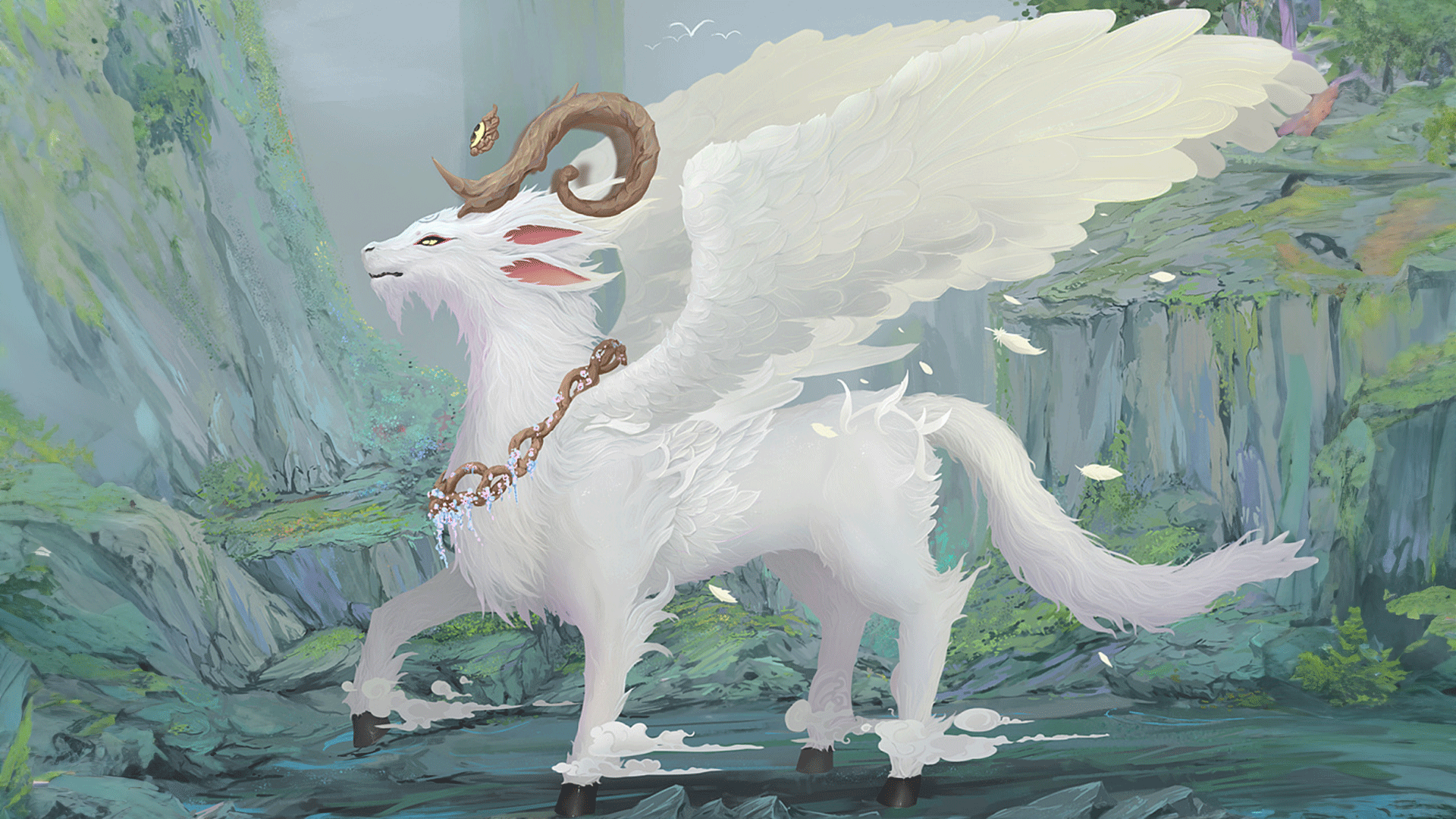 山海经异兽:白泽,被视为吉祥和神秘的神兽