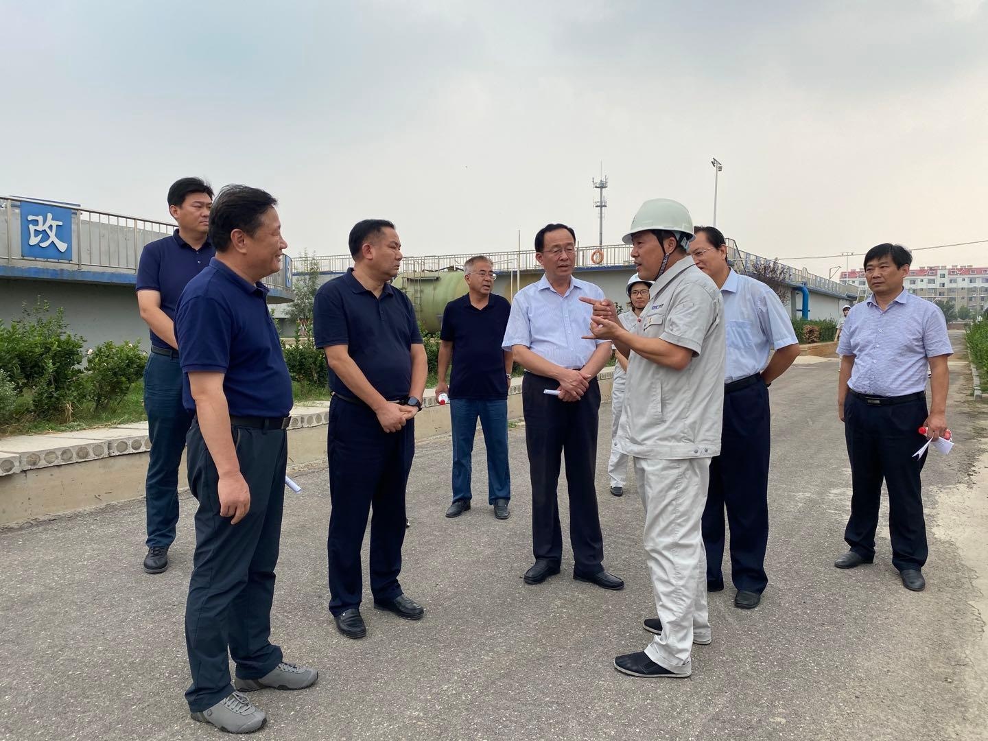 王文禄巡查污染防治黑臭水体整治情况