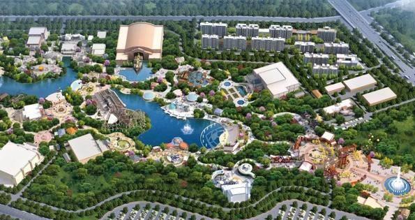 荆州方特二期终于全面开工,虽然推迟了3年,规模优势依然存在