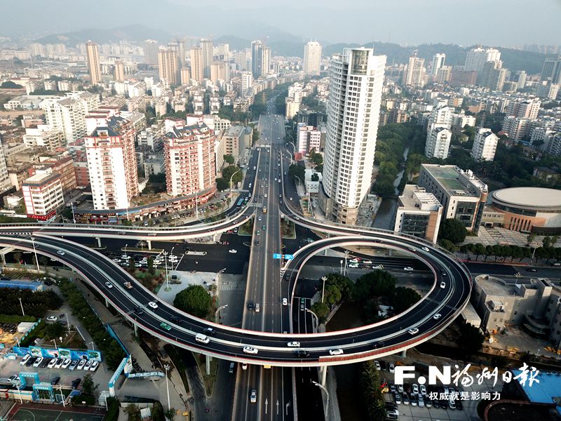 福州城区四环路脉络确定,打造市政快速环线
