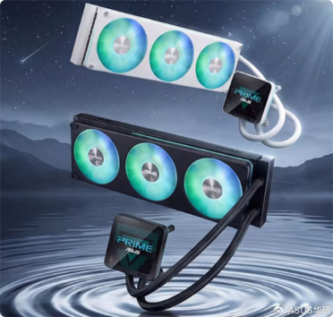 799元 华硕PRIME大师2代360 ARGB LCD水冷上市：三相六极高速水泵
