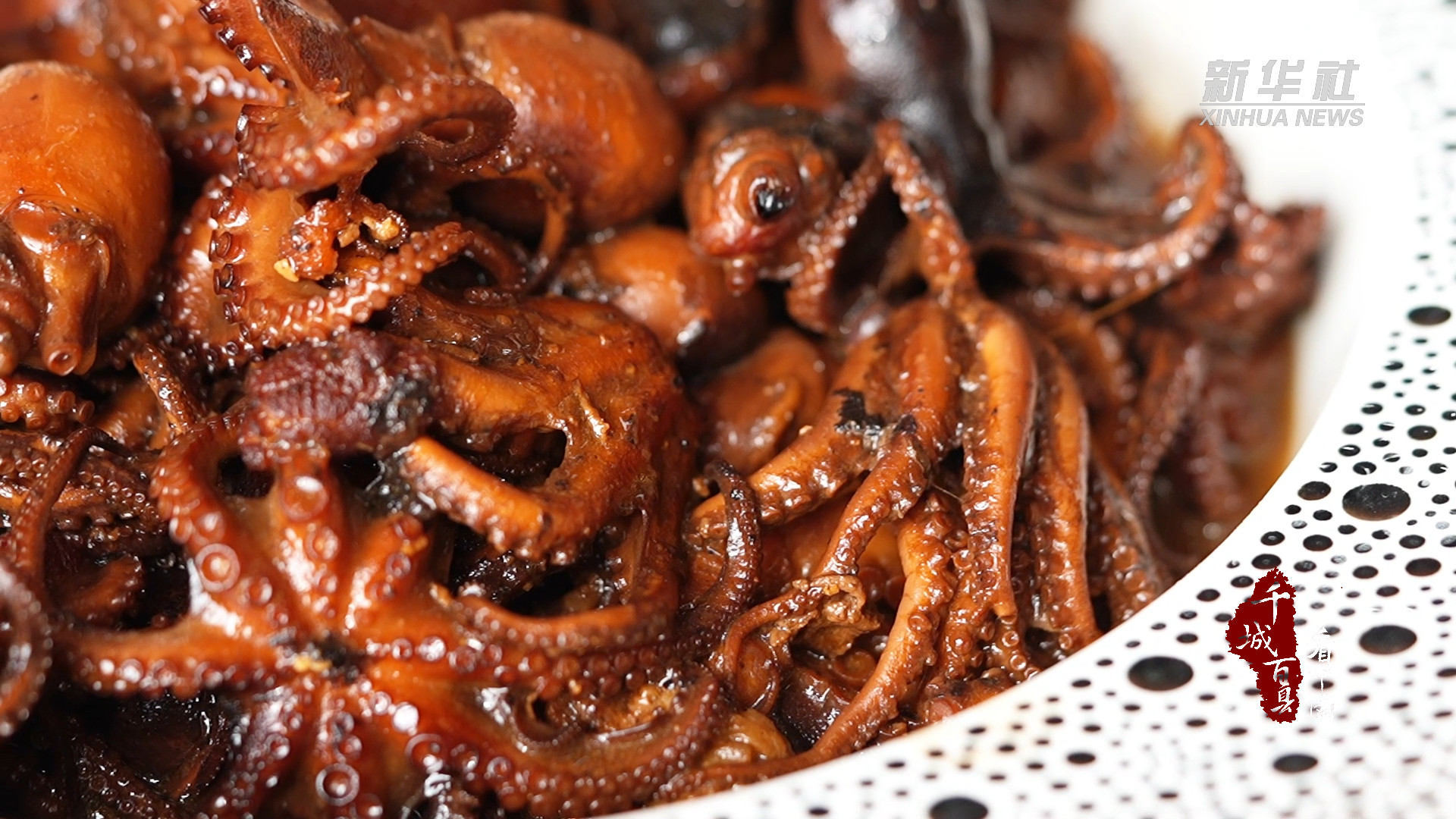千城百县看中国|尝冀菜:鲜香八爪鱼红烧肉