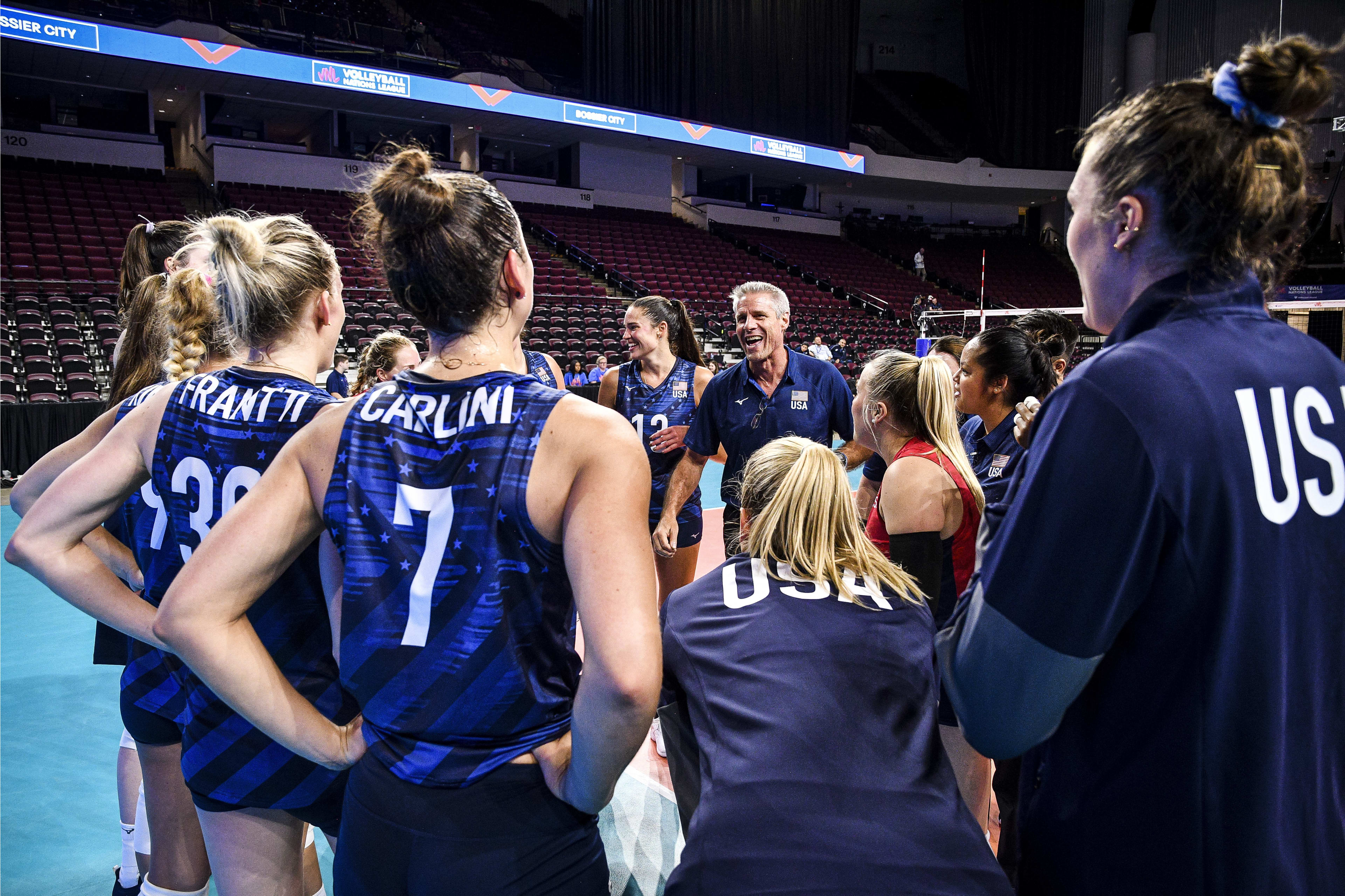 美国女排车轮战!第二周名单出炉更换6人,普拉默汤普森回归