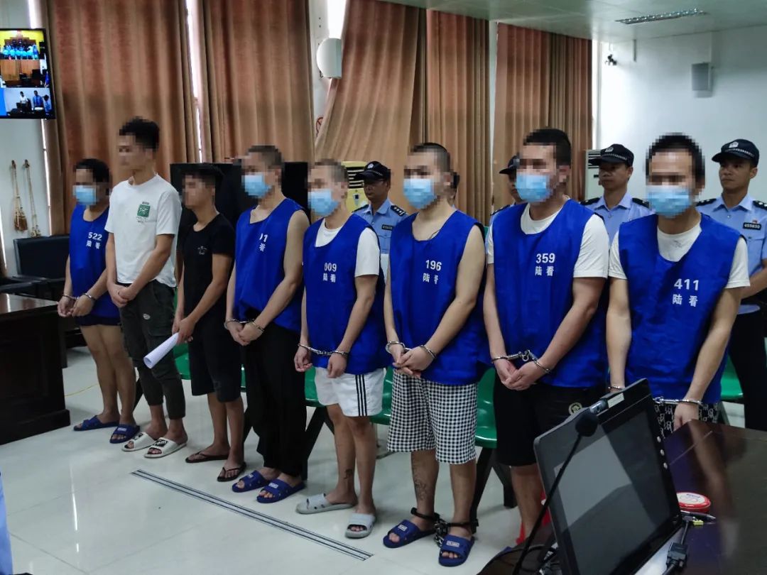 禁毒专栏|陆川县法院开展涉毒案件集中宣判活动