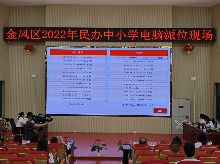 银川外国语实验学校,金凤区外国语实验小学电脑派位结果出炉!(附名单)