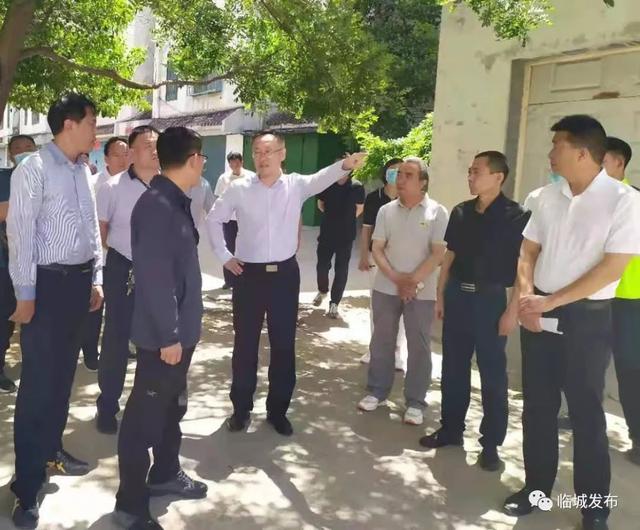 张勇书记督导检查临城县创建省级文明县城工作