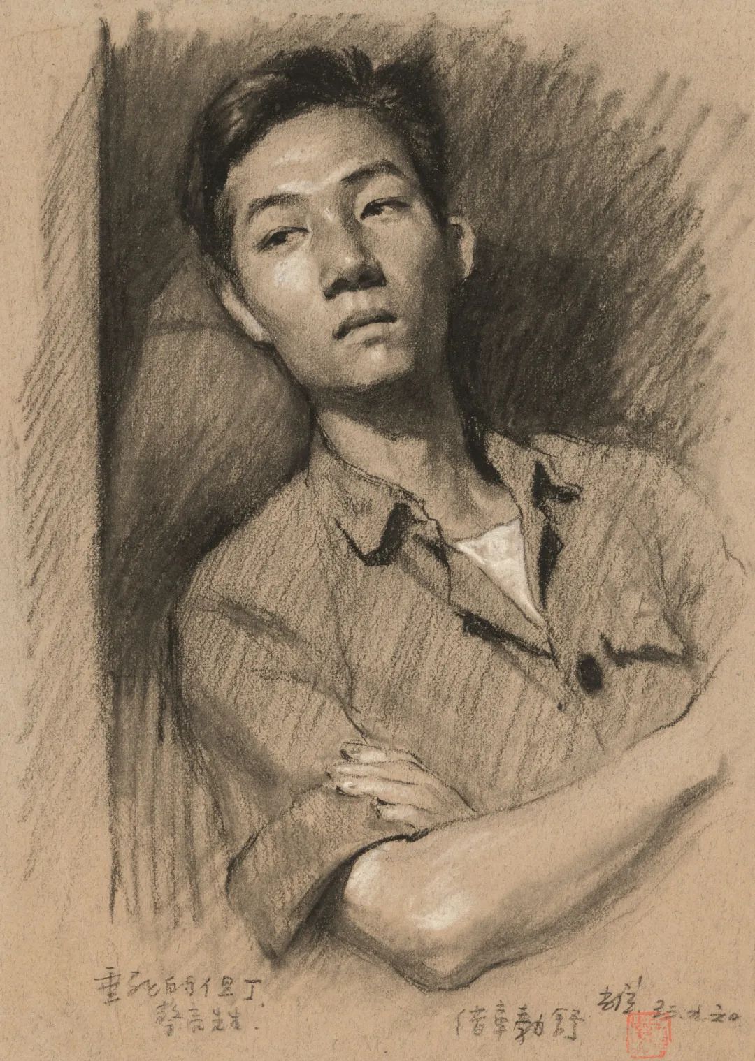 展讯丨"时代生活的肖像——靳尚谊素描展"