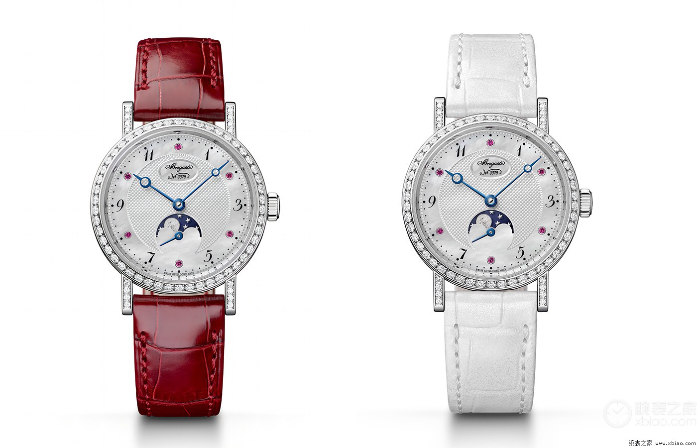 宝玑classique经典系列9085月相腕表 情人节限量款