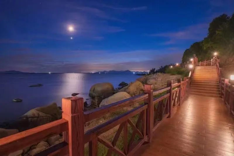 台山海宴青山咀海岸线生态成新晋"网红打卡点",你来了吗?