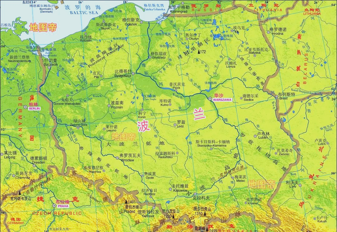 从瓜分到复国:波兰领土变迁与大国博弈