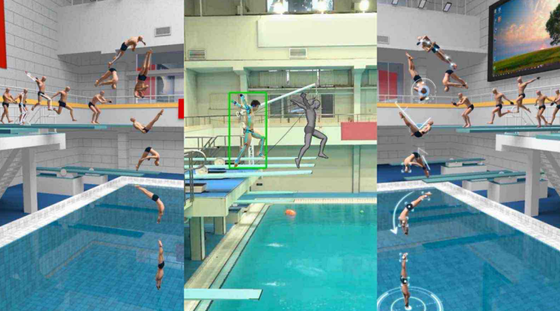 揭秘百度智能云黑科技"ai教练":3d与ai结合的跳水训练系统
