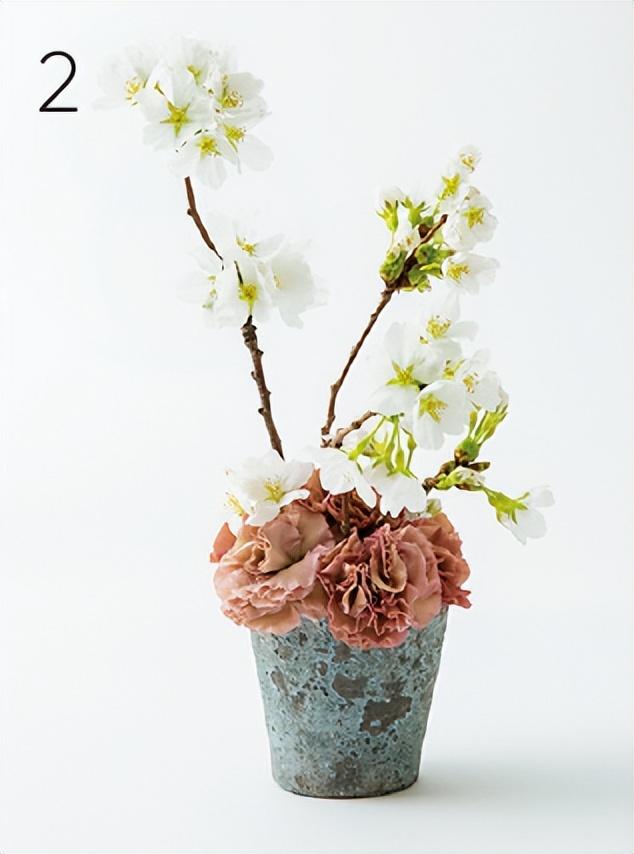 郁金香,樱花,向日葵……简单几步就做成漂亮的居家插花