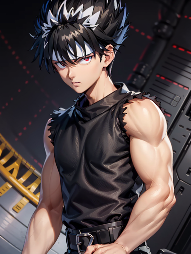 《幽游白书》各种画风的飞影 头像 壁纸