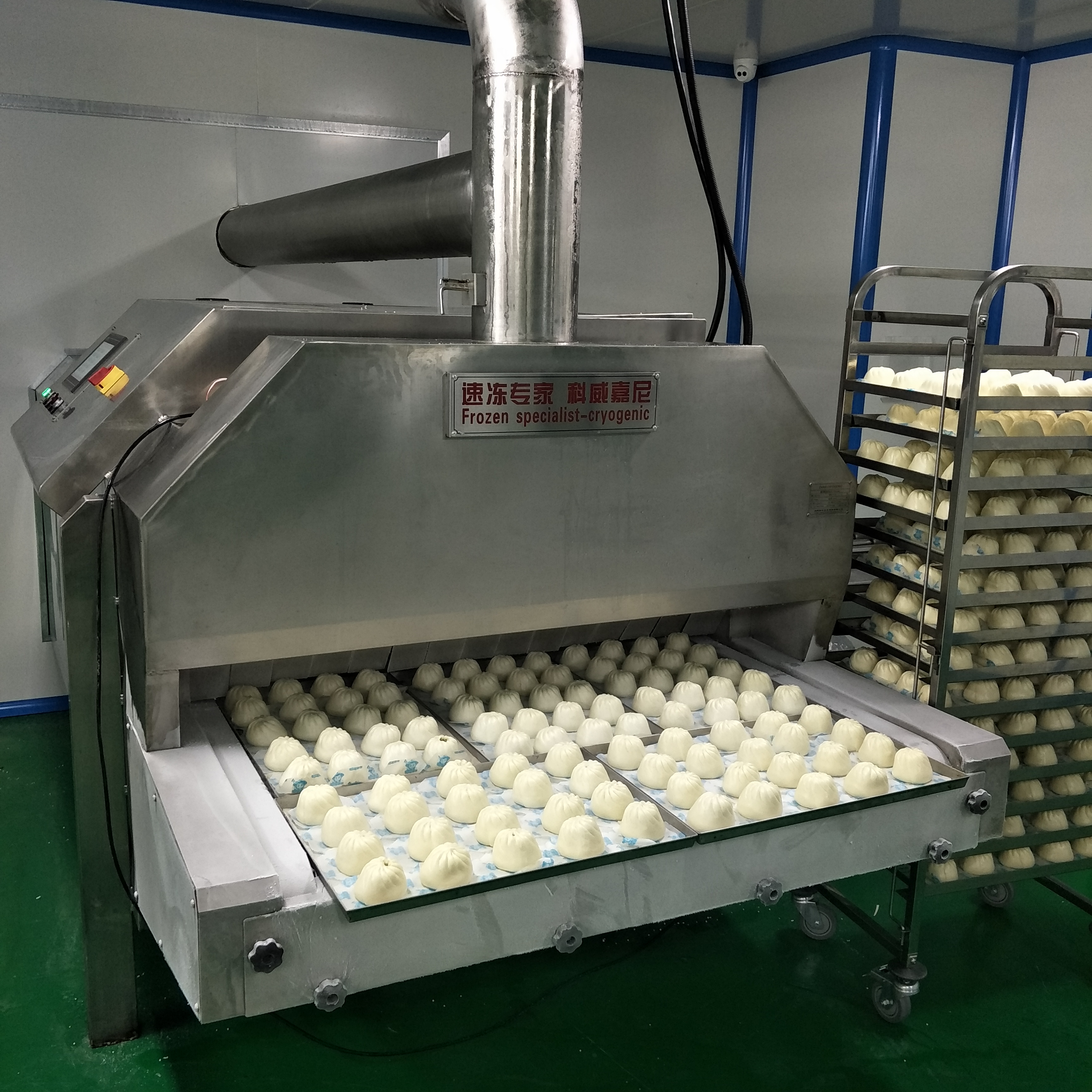 速冻米面受市场青睐 液氮速冻设备助力发展