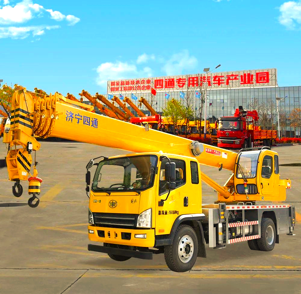 解放汽车吊:强劲动力与灵活操控引领吊装新潮流