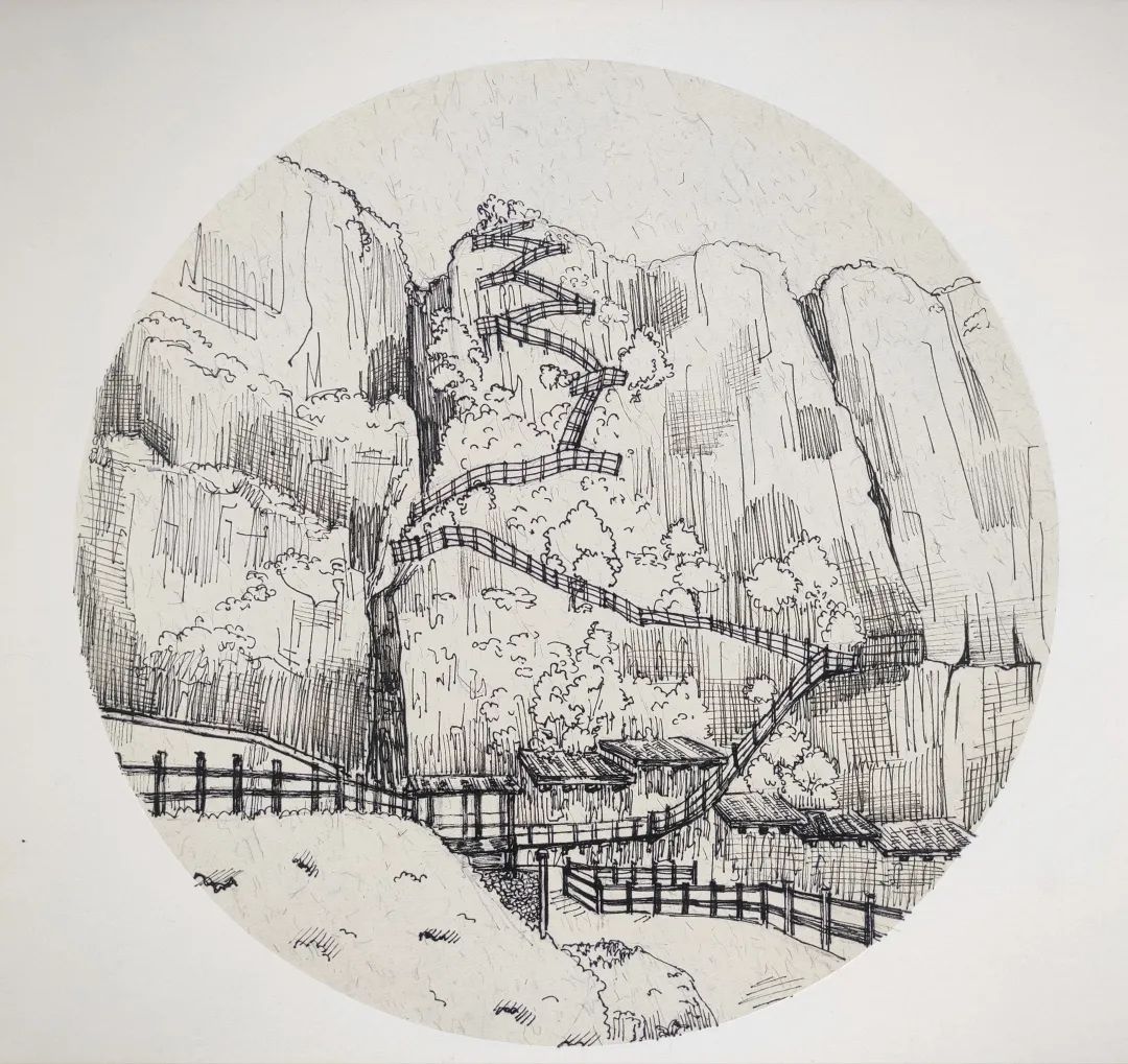 最美恩施|二〇一九级美术学绘画班采风作品展