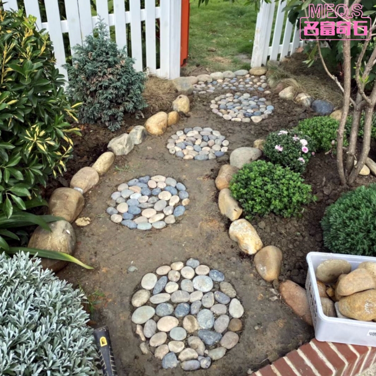 抚州农家小院铺路鹅卵石打造温馨小院