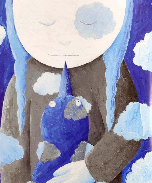 献给所有孤独的孩子-绘本解读《蓝色的天空》