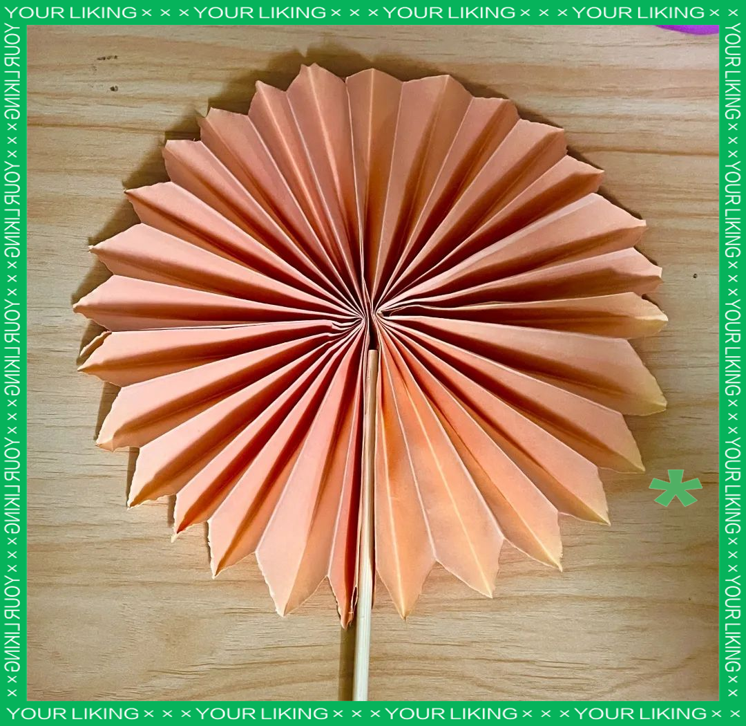 如何用向日葵纸片制作夏日必备的清凉扇子