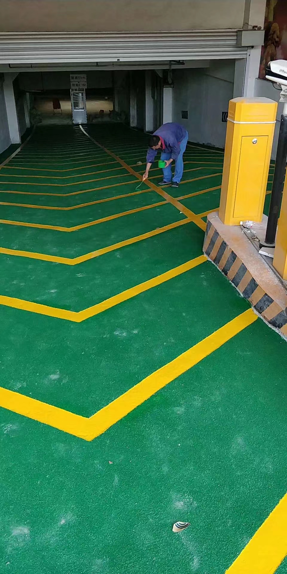 地坪漆施工效果展示!