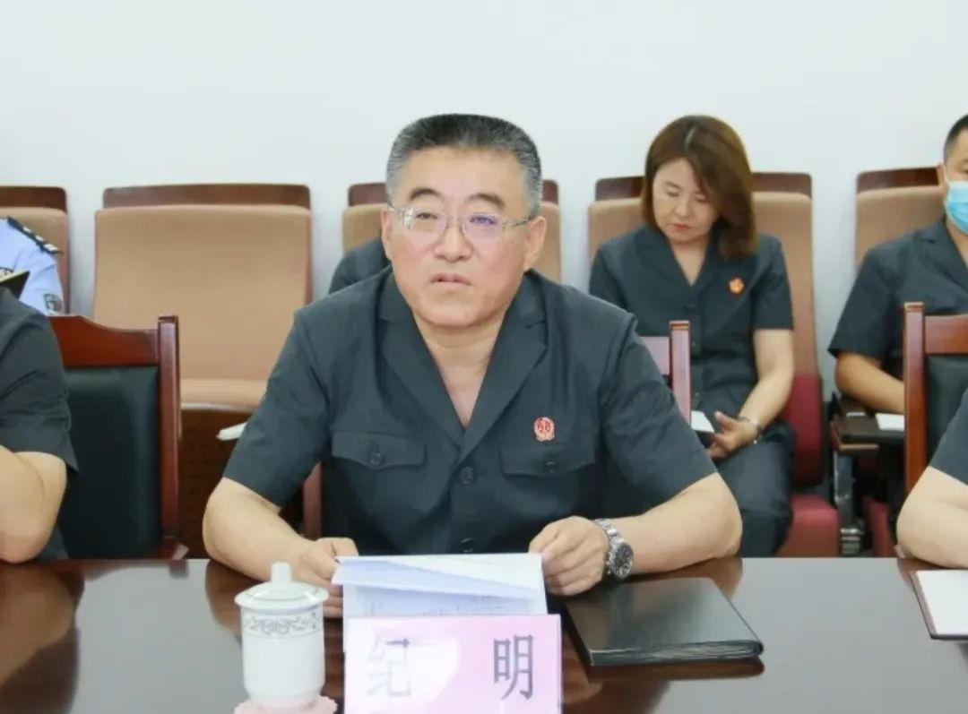 第130期 旗委副书记,政法委书记李福生到科左中旗人民法院调研指导