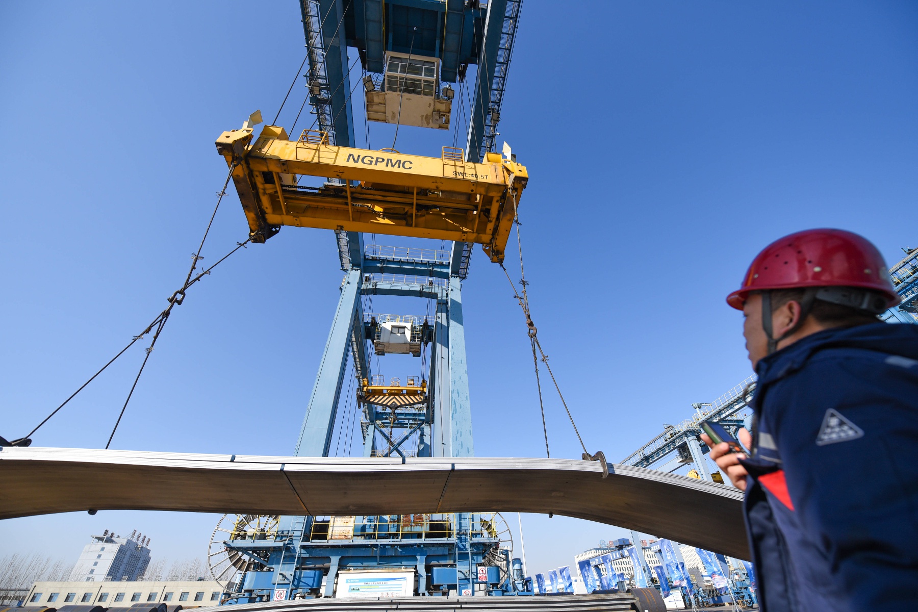 河北邯郸国际陆港铁路专用线今日开工建设