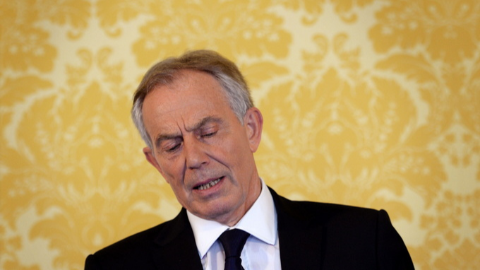 英国前首相布莱尔 资料图 新华社/法新