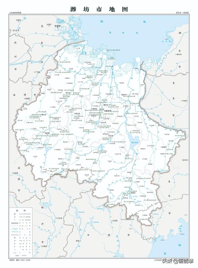 山东潍坊寿光,安丘,高密,昌邑4市32乡镇3年的变迁