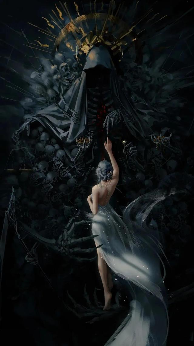 冰公主琴海烟高清壁纸