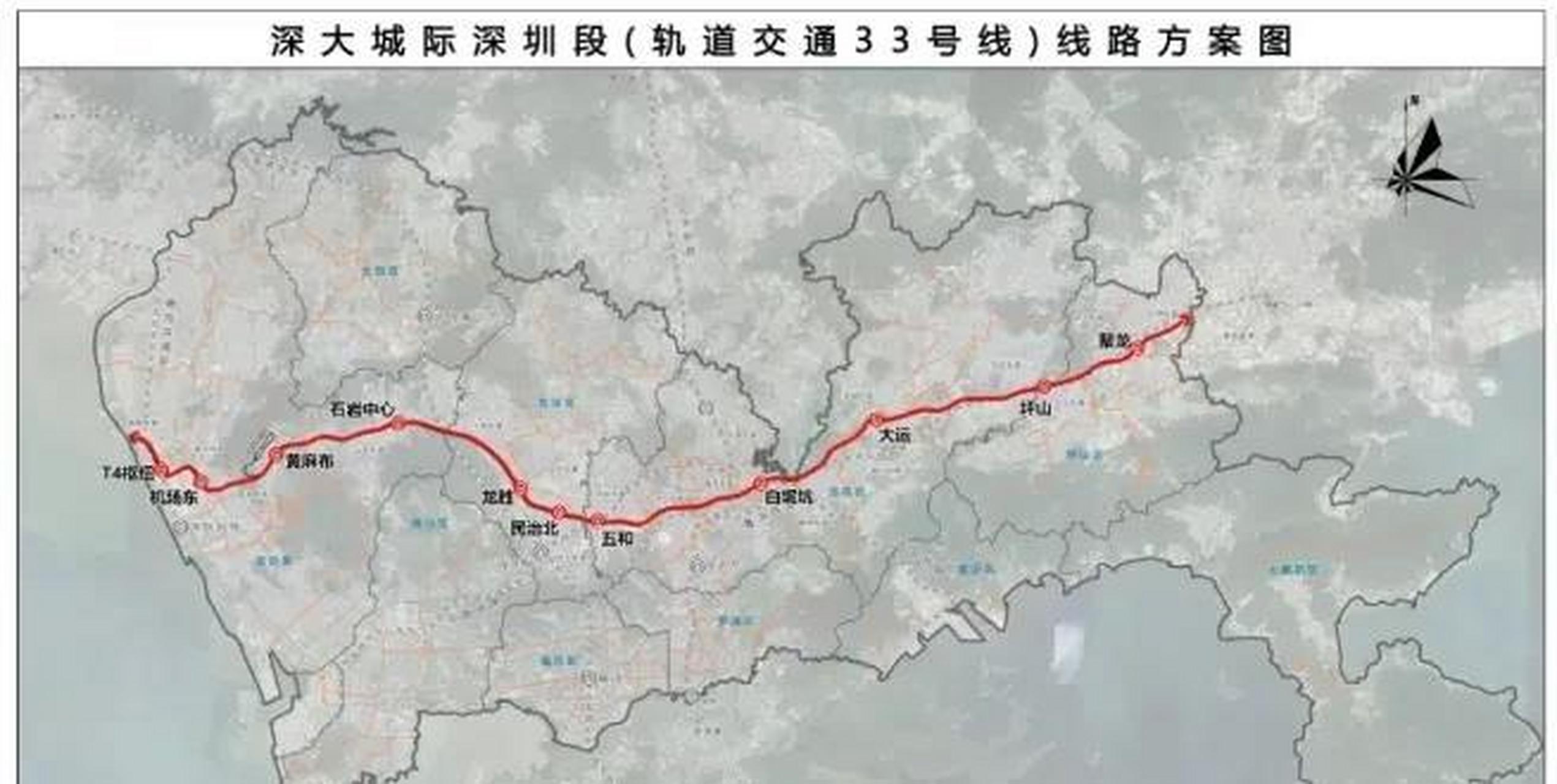 深圳轻轨线路图图片