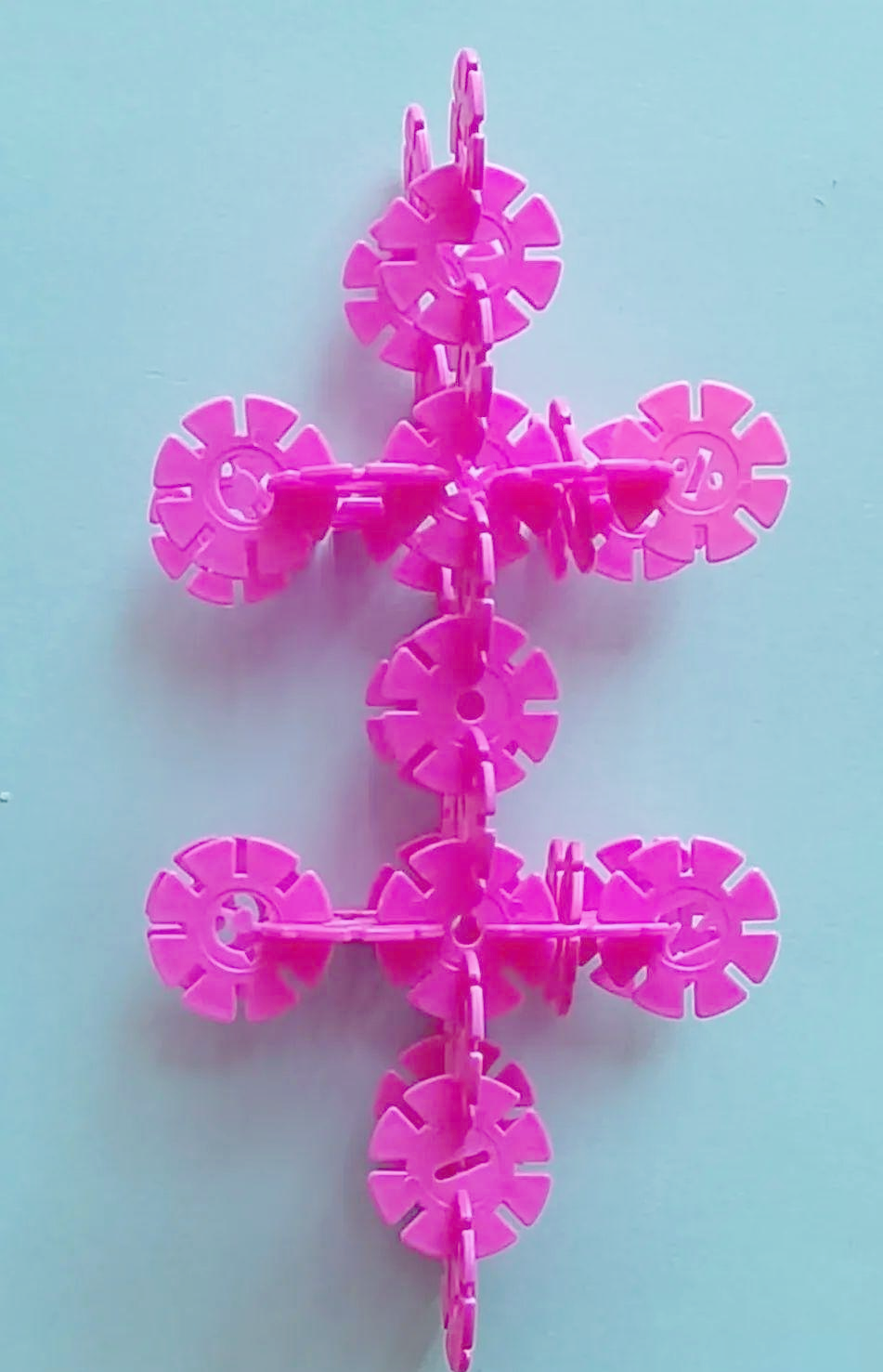 雪花片创意拼装花轿