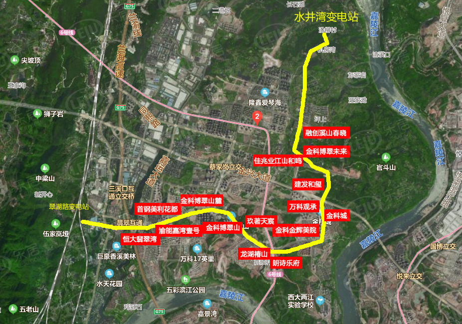 重庆楼市网红蔡家暴雷!高压线途径数十个楼盘 业主:请走地下!