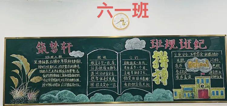 息县第十一小学(南校区)养成教育主题黑板报展评活动