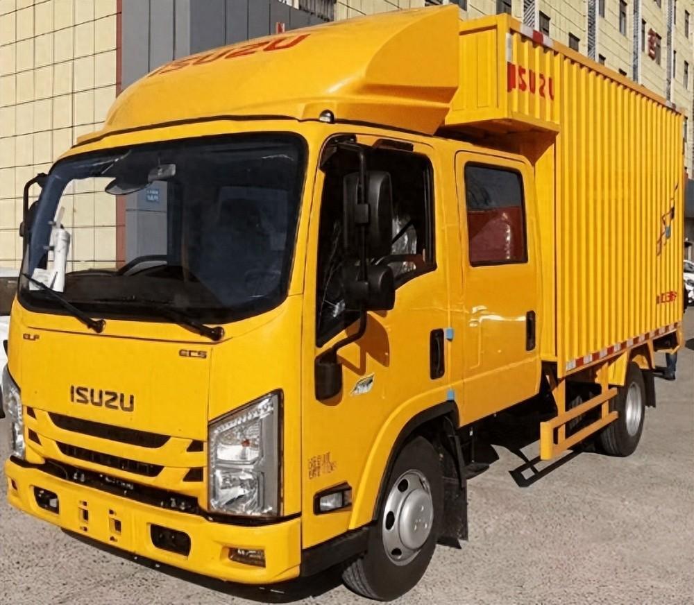 江西五十铃翼放工程版轻卡在城市建设中大放异彩