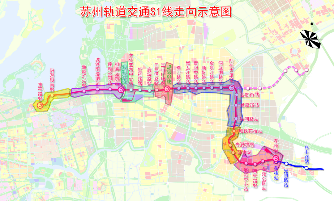 太仓s1号线地铁线路图图片